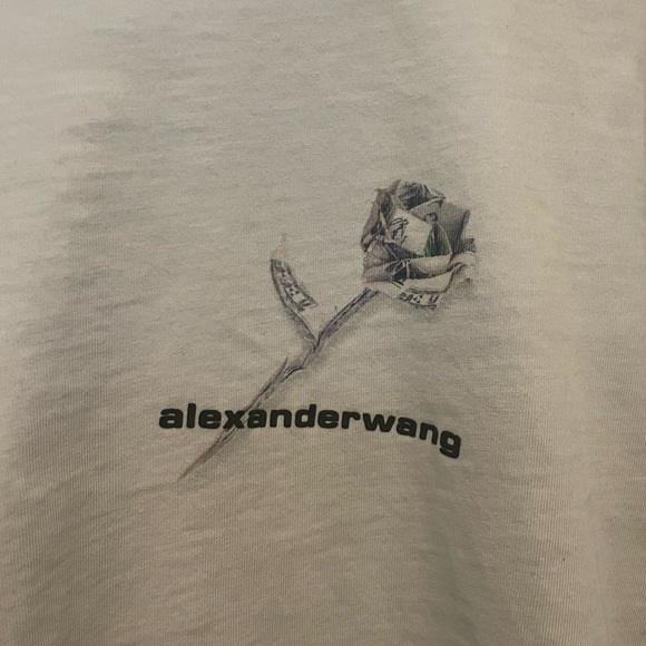ALEXANDER WANG MONEY ROSE LONGSLEEVE - Picture 2 of 7